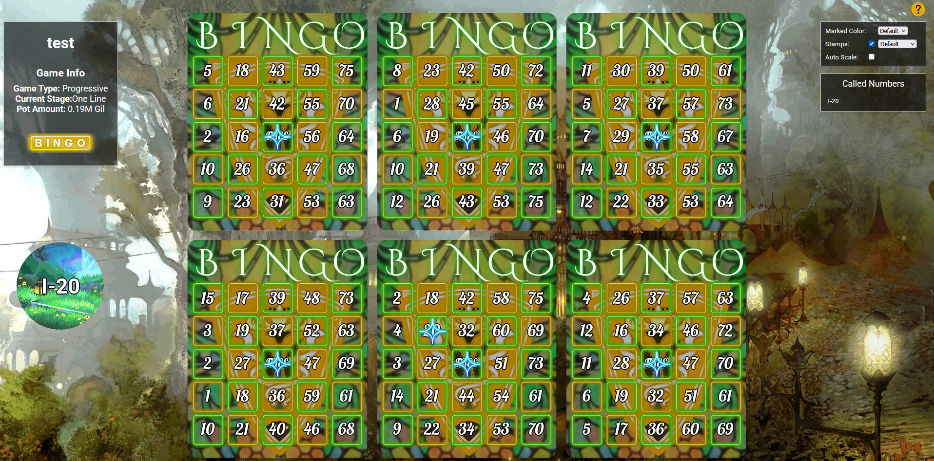 SimpleBingo theme