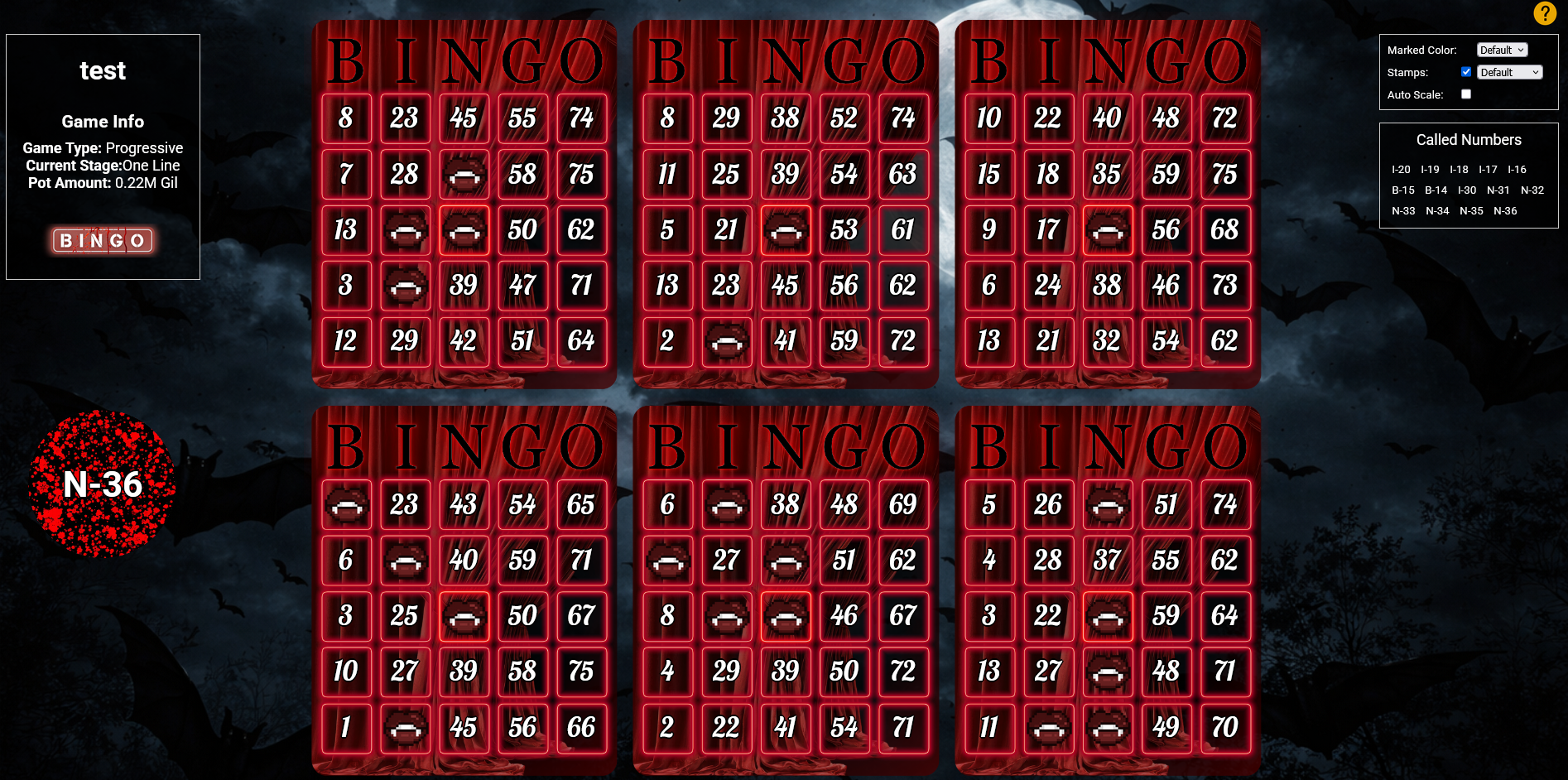 SimpleBingo theme