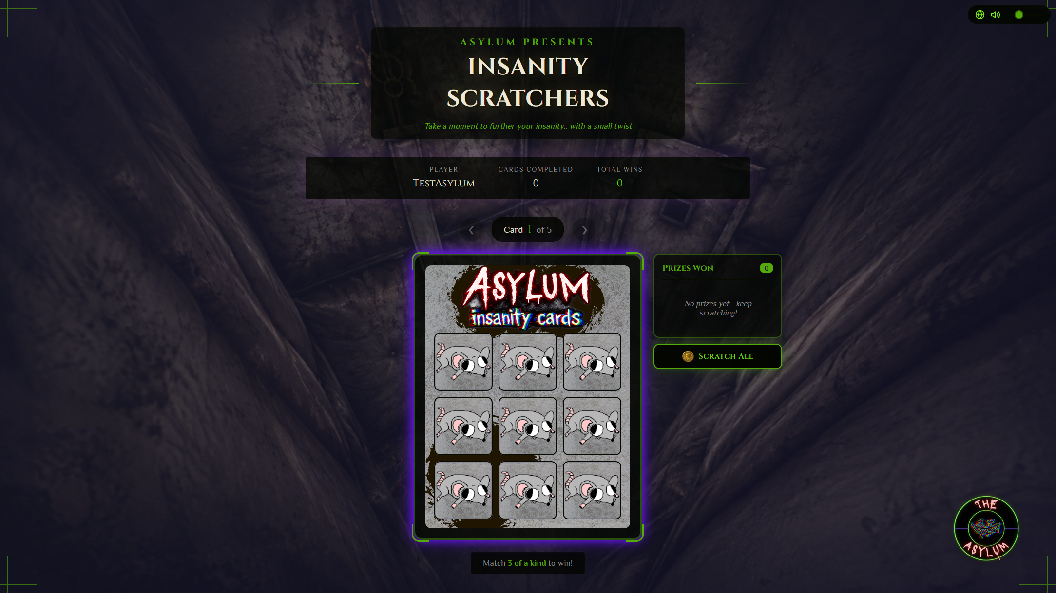 SimpleScratch theme