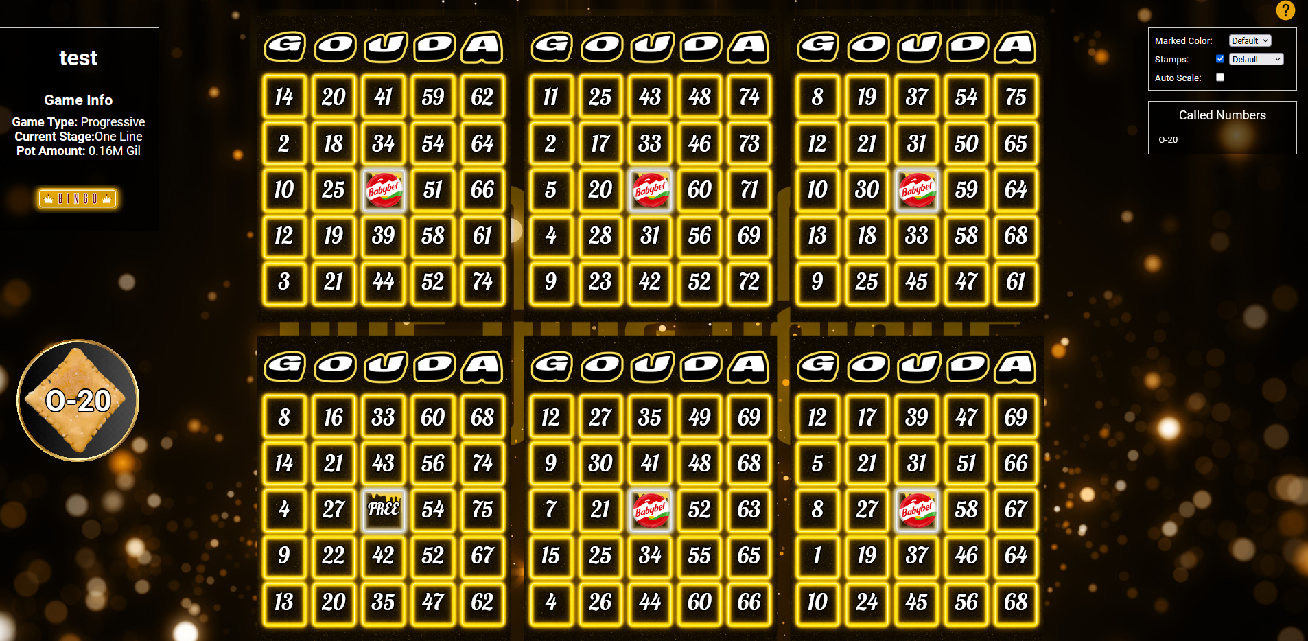SimpleBingo theme