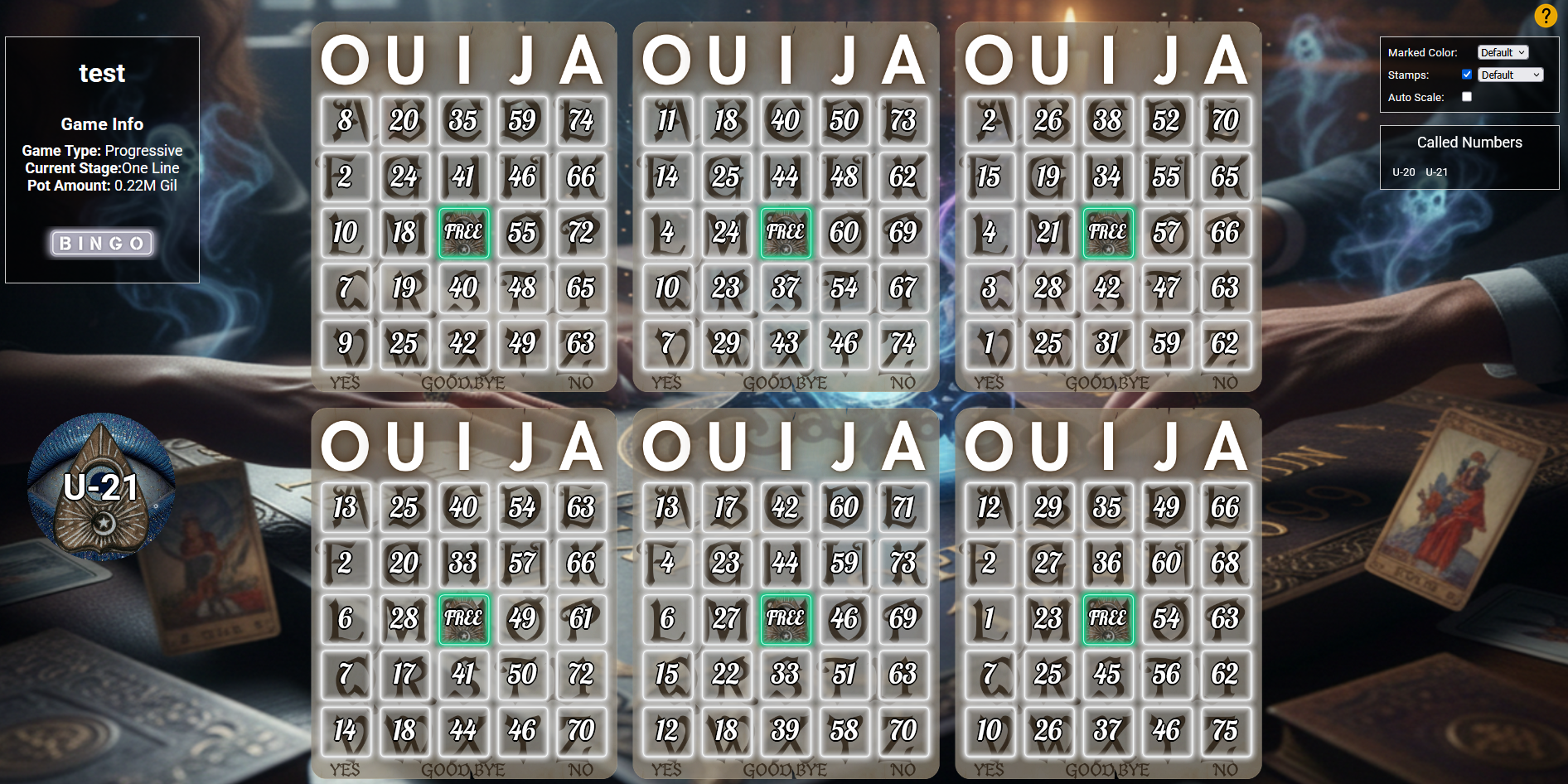 SimpleBingo theme