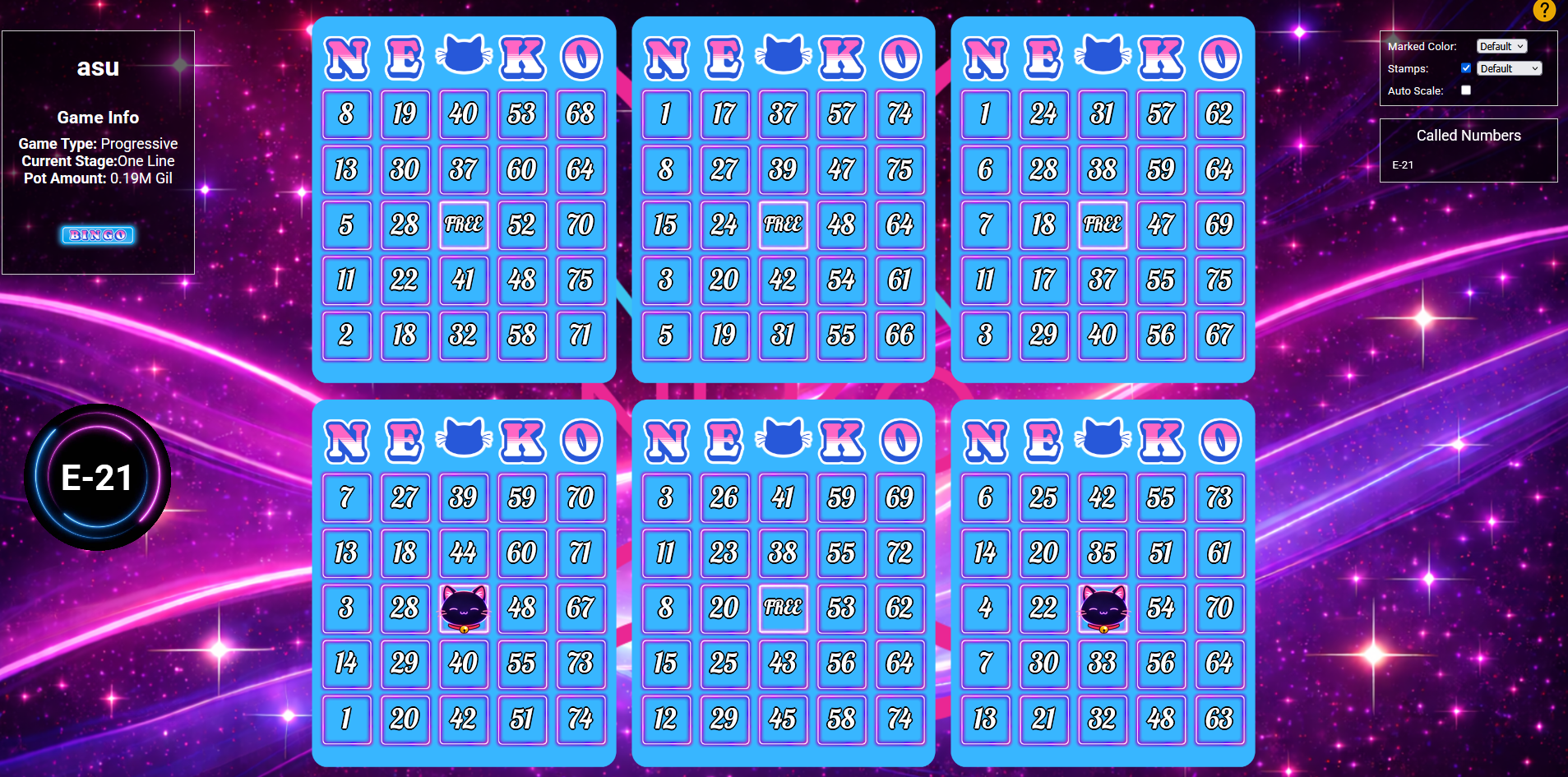 SimpleBingo theme