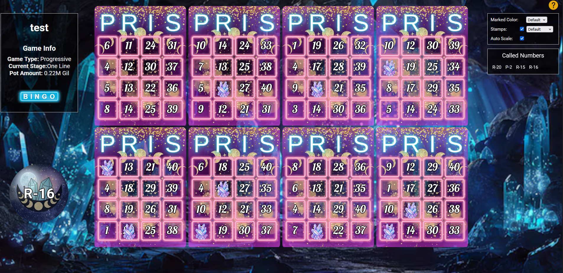 SimpleBingo theme