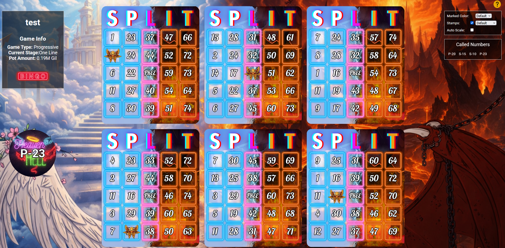 SimpleBingo theme
