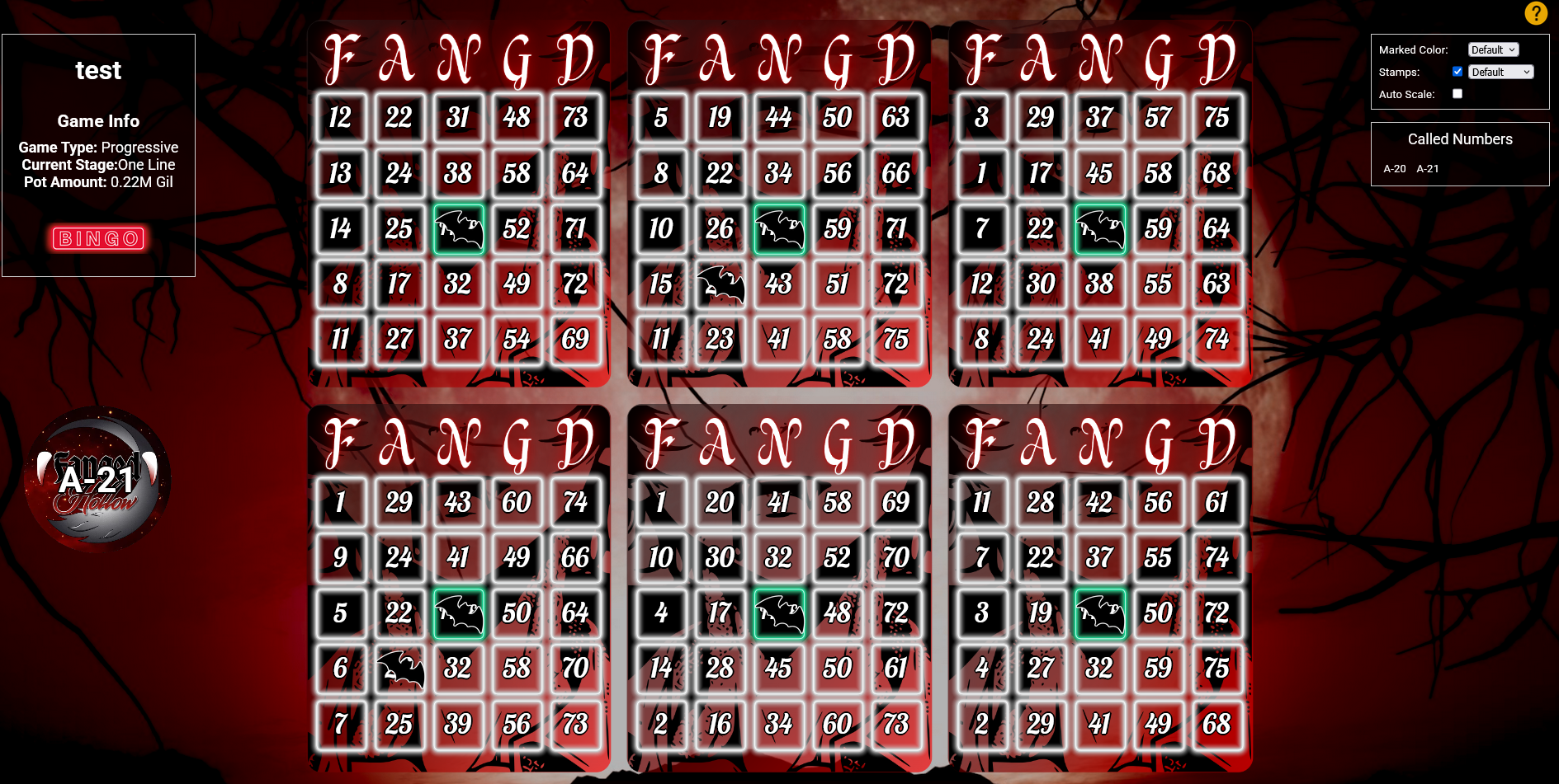 SimpleBingo theme