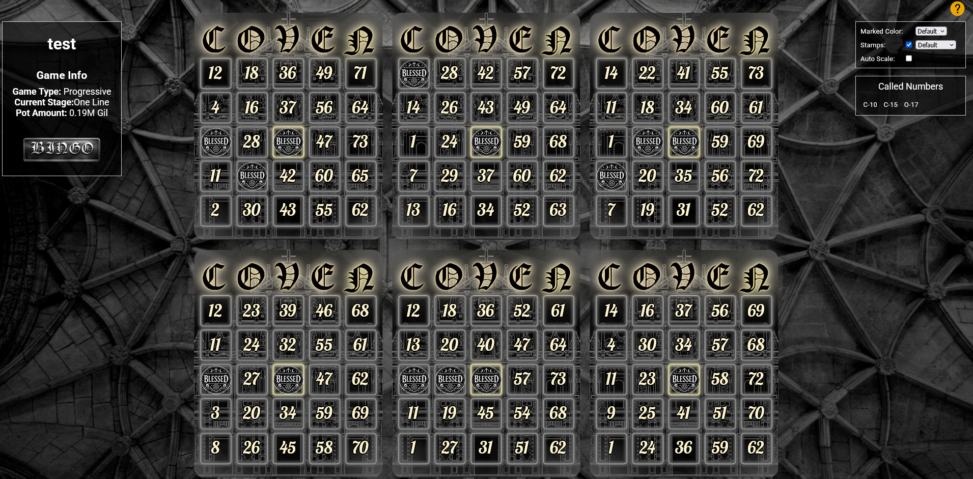 SimpleBingo theme