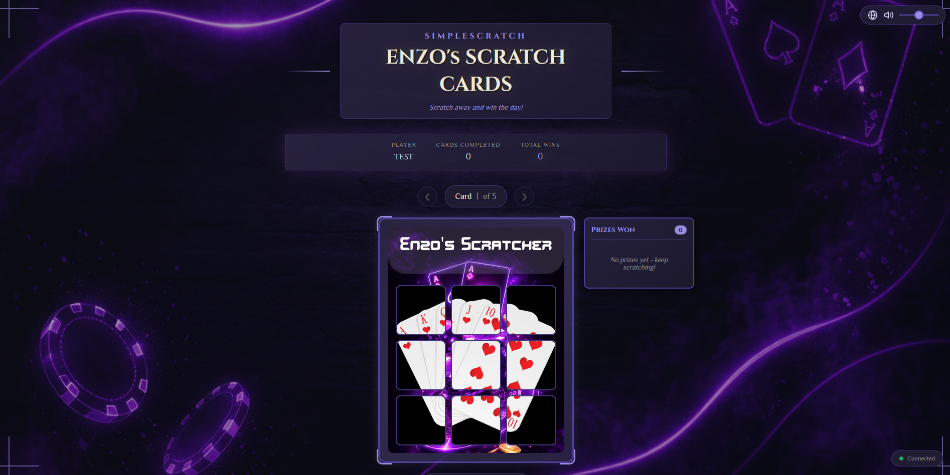 SimpleScratch theme