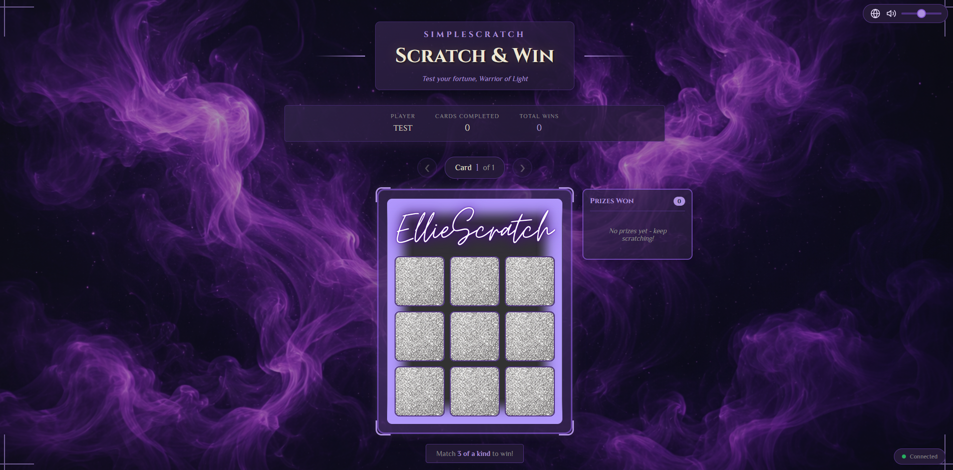 SimpleScratch theme
